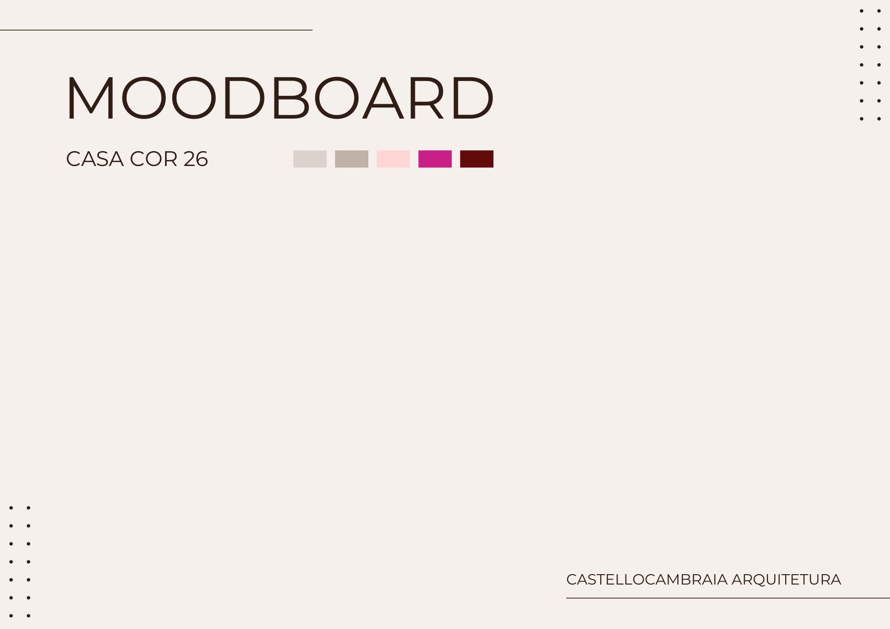 Capa do moodboard do projeto CASACOR